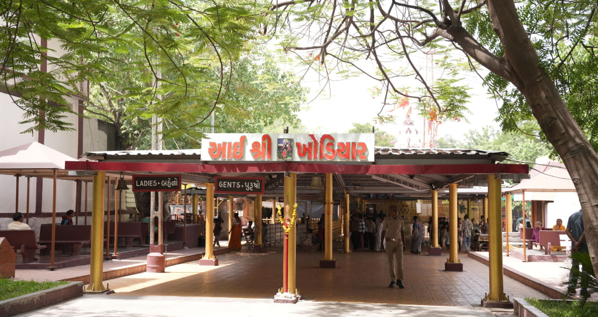 Khodiyar Mata Temple Rajpara festival view, Gujarat